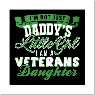 Daddy's little girl veteran's daughter Posters and Art